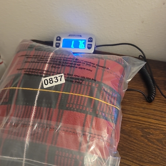 JOS A BANK Mens Plaid Crewneck Sweater Size XL Red Cotton Vintage Grandpa Y2K - Picture 10 of 11